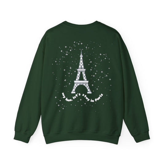 Paris Sweatshirt forest green | Lubry