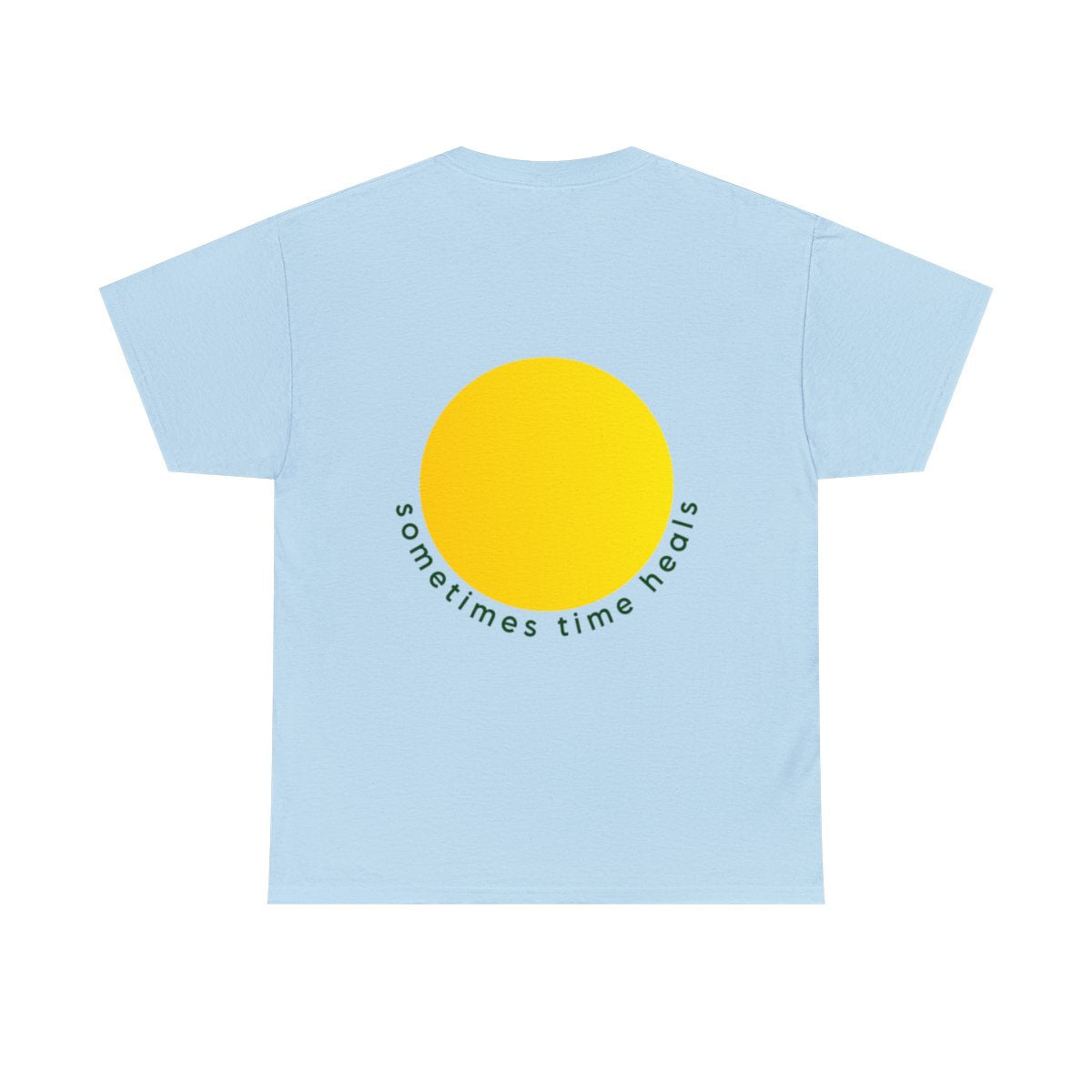 time heals T-Shirt light blue | Lubry