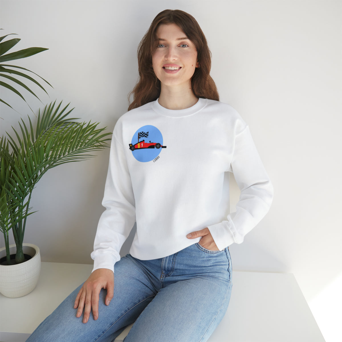 "fast race" Sweatshirt | original Lubry Design